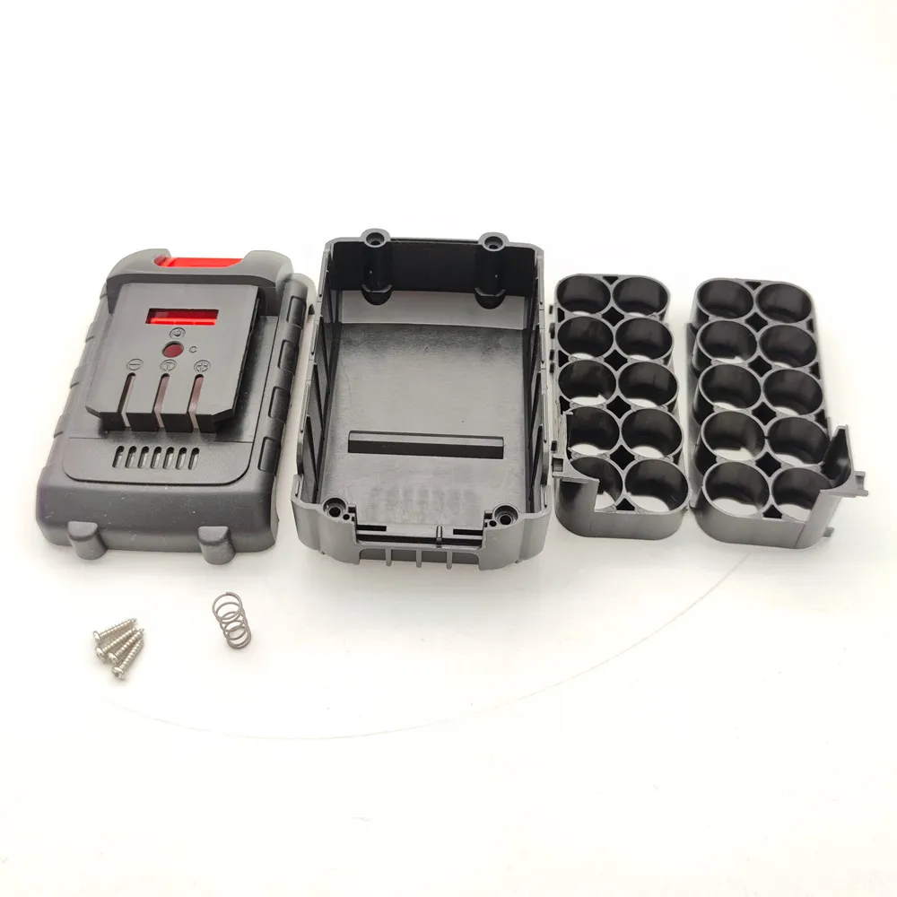 5s2p18650 Holder Storage Box 21v 18v Mini Screwdriver Lithium Battery Case for Electric Drill Cordless Rechargable Washing Pump