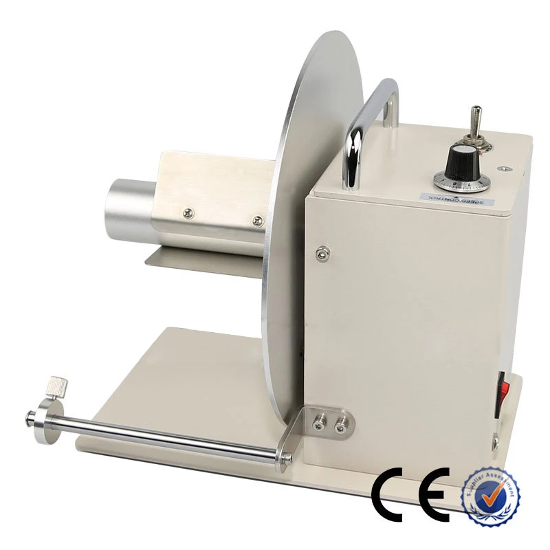 Labelopwikkelmachine AL-938 automatische labelopwikkelaar opwikkelmachine verstelbare snelheid omkeerbare labelopwikkelaar 110/220V