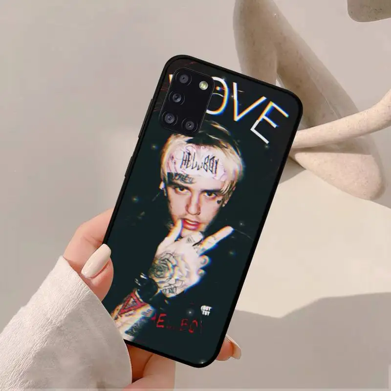 Lil Peep Hellboy Love Phone Case for Samsung A 51 30s 71 21s 10 70 31 52 12 30 40 32 11 20e 20s 01 02s 72 cover