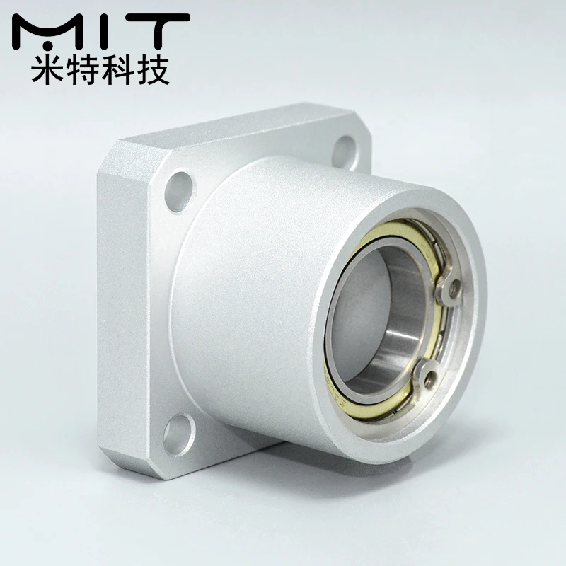 factory outlet Aluminum Flange Square Housing Bearings with Housings supporting seat Double Bearings positioning and insert type