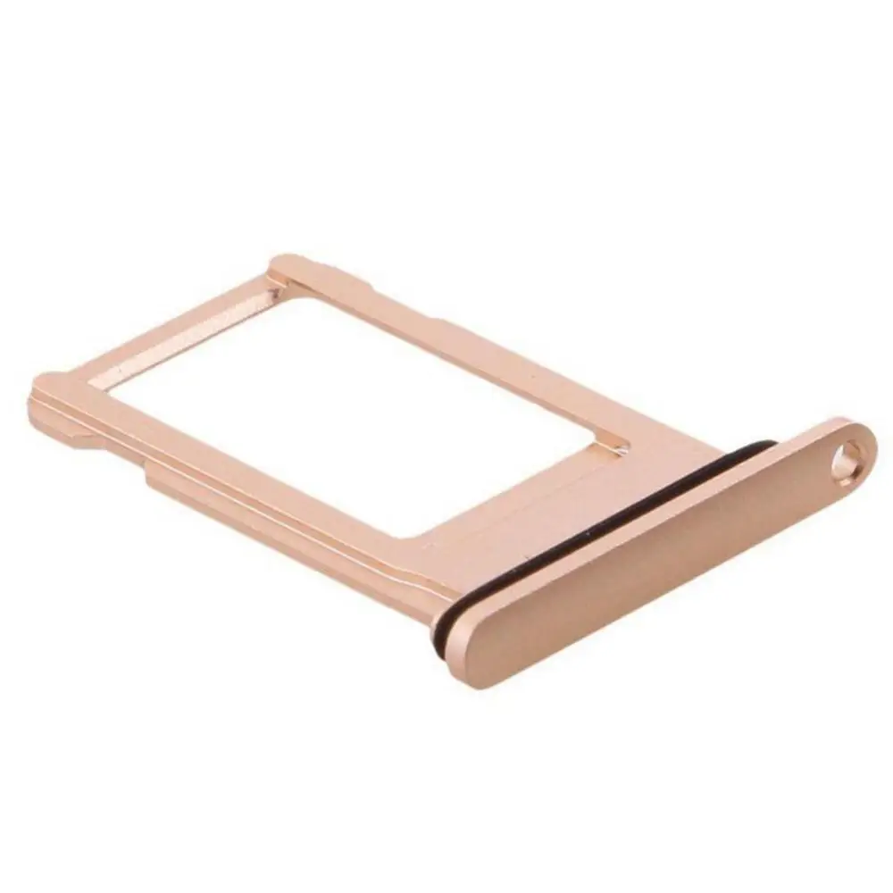 1pc substituição titular do cartão sim slot bandeja placa reparação parte adaptadores de cartões sim para iphone8 8plus x
