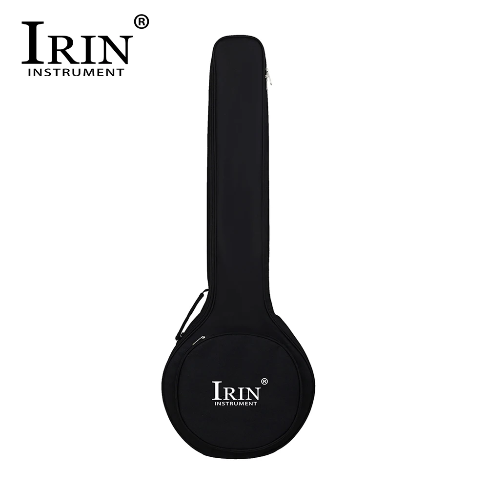 IRIN Banjolele Carrying Bag Concert 5 String Banjo Case Black Waterproof Oxford Cloth Backpack Musical Instrument Accessories