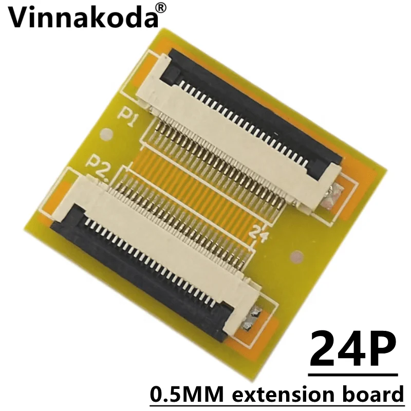 2PCS FFC/FPC extension board 0.5MM to 0.5MM 24P adapter board