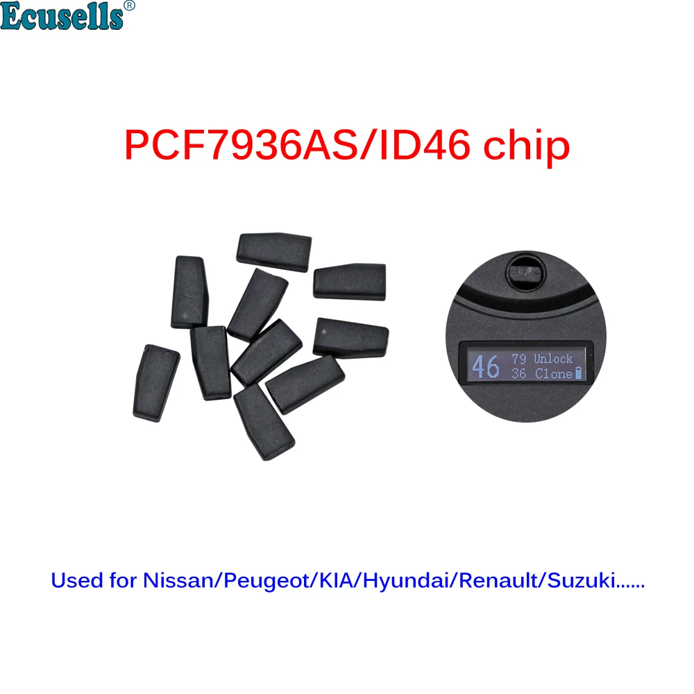 

Высокое качество послепродажного обслуживания PCF7936AA PCF7936AS ID46 чип транспондера автомобильного ключа для Nissan/Peugeot/KIA/Hyundai/Renault/Suzuki
