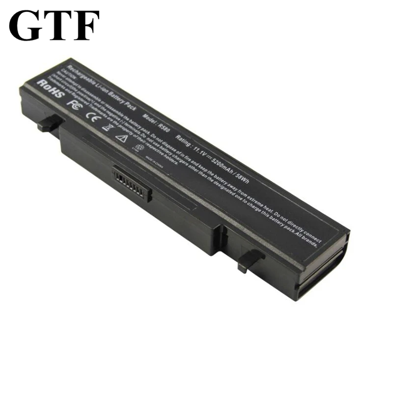 GTF 11.1V 5200MAh Pin Dành Cho Laptop Samsung AA-PB9NC6B AA-PB9NS6B AA-PB9NC5B Pb9nc6b Np300v5a NP550P7C NP350V5C R428 R580 R540