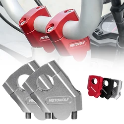 Para HONDA CBF500 CBF600 CBF1000 CBF 500 CBF 600 CBF 1000 motocicleta 3 colores manillar elevador barra montaje mango abrazadera 28mm/22mm