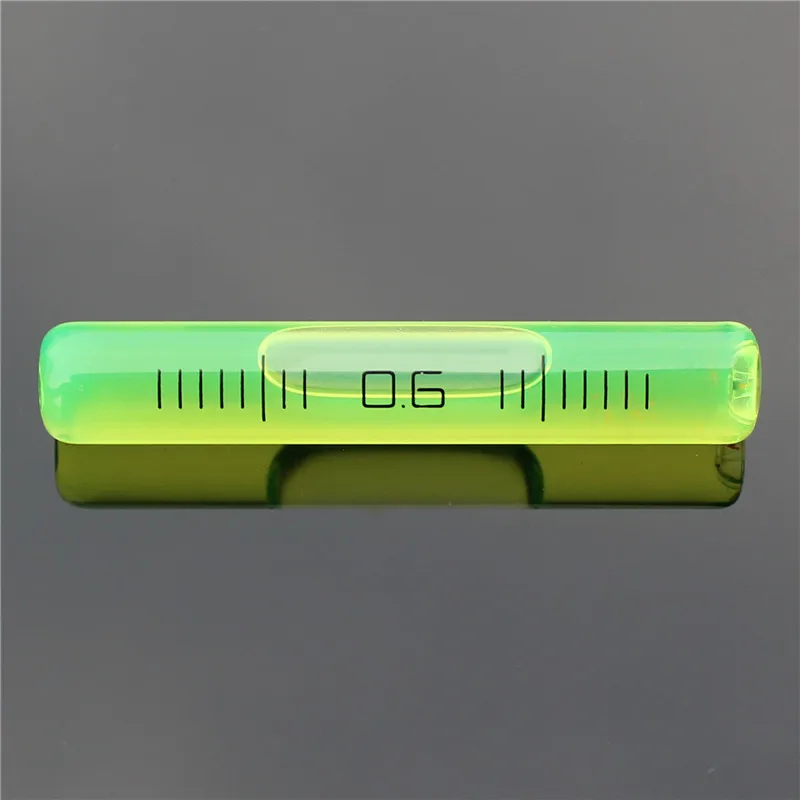 Hohe präzision Mehrere spezifikationen glas rohr horizontale blase Säulen Ebene Blase Streifen Nivellierung Durchmesser 12mm – Detail 7