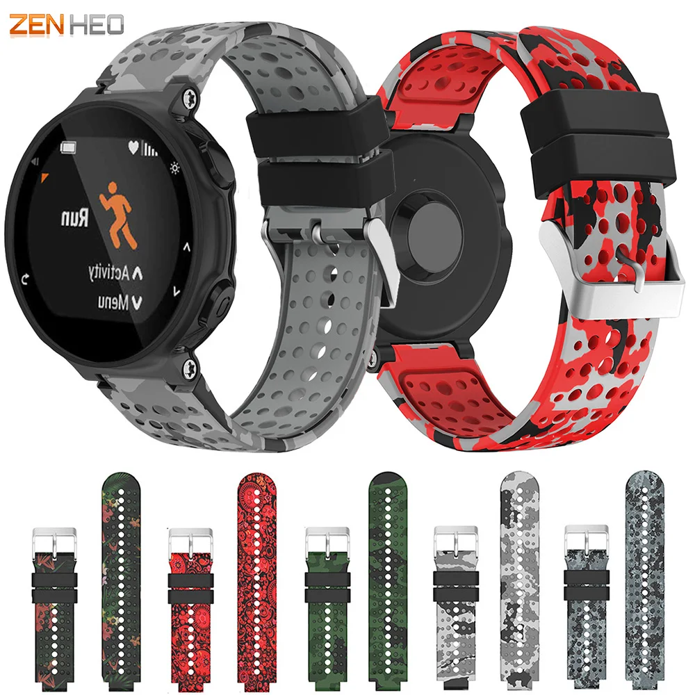 Silikon armband für Garmin Vorläufer 235 220 230 620 630 735xt Smart Watch Band