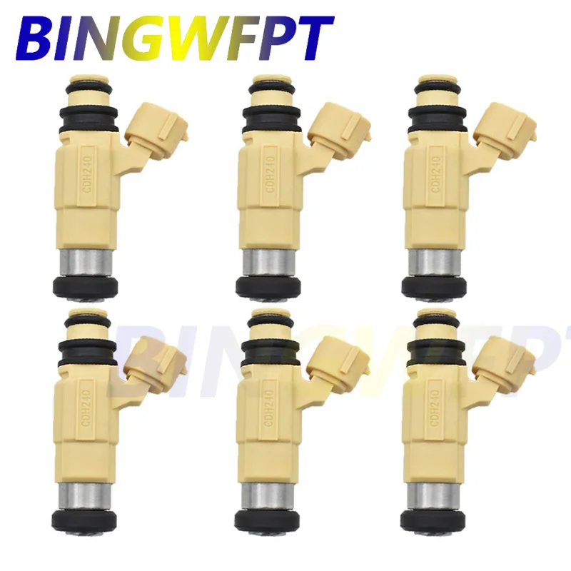 

6PCS/LOT Car Fuel Injectors Nozzle 69J-13761-00-00 Fit For Yamaha F200-F225 Outboard 2002-2012 CDH240 69J-13761-00