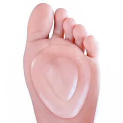 2 stücke Gel Vorfuß Pad Schuh Pad Einlagen Hohe Ferse Elastische Kissen Silikon Orthesen Arch Support Pads Nicht Slip Einsätze c1424