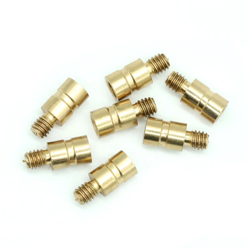 50Pcs Bogenschießen Zusätzliche-Bob 25 Korn Gewicht Kupfer Balance Für ID 6,2mm Pfeil Welle Einsatz Jagdspitzen Jagd zubehör
