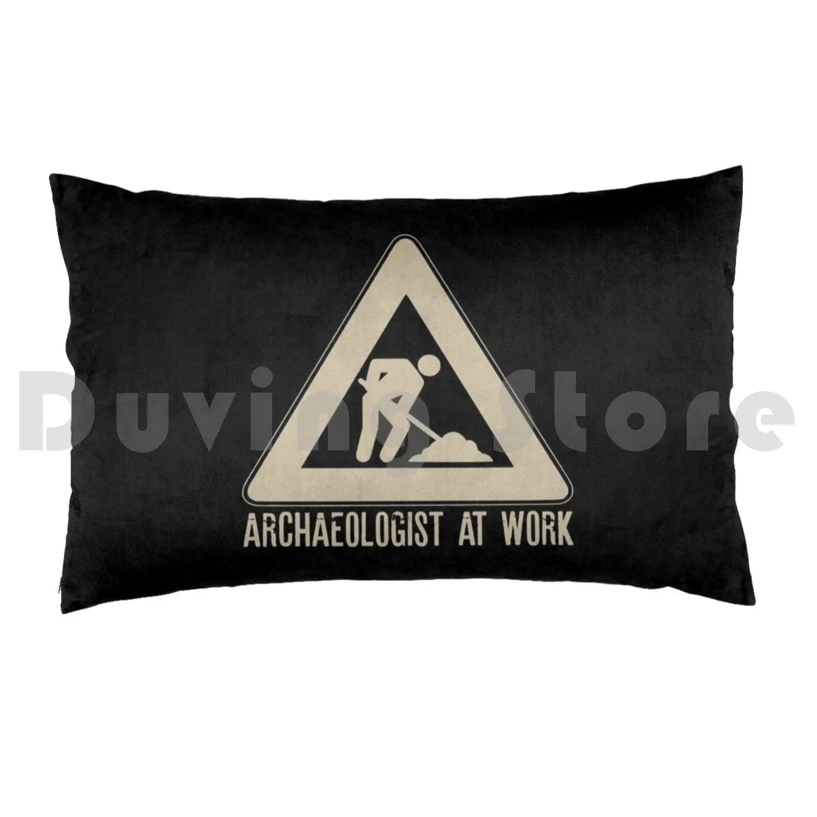 Archaeologist At Work #2 Pillow Case DIY 50*70 Indiana Jones Archaeological Research Archaeology Archaeologist