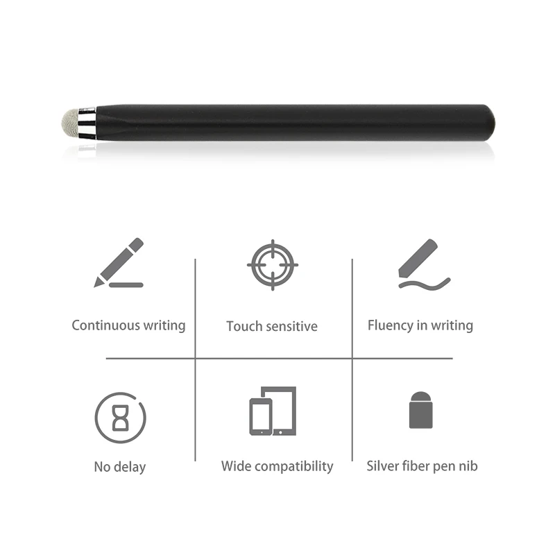 New triangular rod shape Metal stylus capacitive screen presentation pen Use capacitive pens for teaching large screens