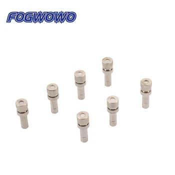 6 Mm Lage Druk Verneveling Nozzles 0.1/0.15/0.2/0.3/0.4/0.5/0.6mm Fijne Verneveling Sproeier Cooling Irrigatie Landschapsarchitectuur Tool