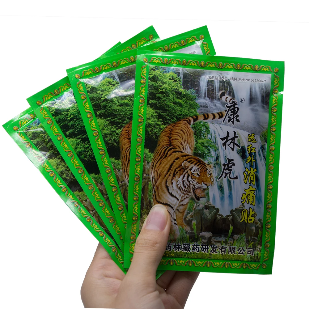 2021 Pain Patch Tiger Plaster Body Pain Relaxation Tiger Balm Joint Pain Patch Medical Plaster Joints Painkiller Herbal Sticker