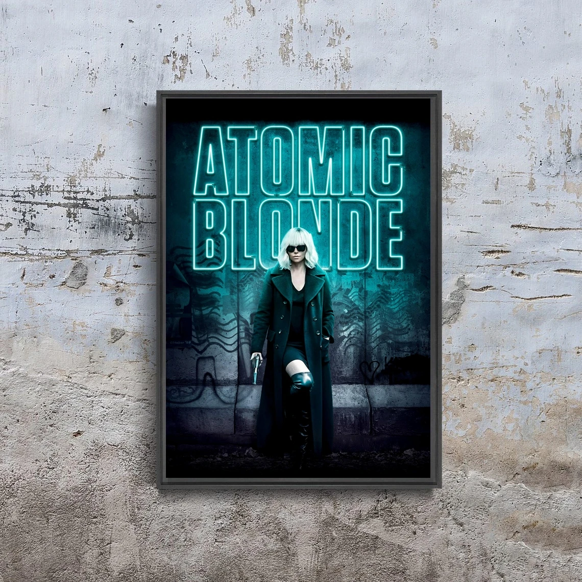 الذرية شقراء الفيلم المشارك الفن جدار اللوحة الزخرفية قماش صورة طباعة (بدون إطار)