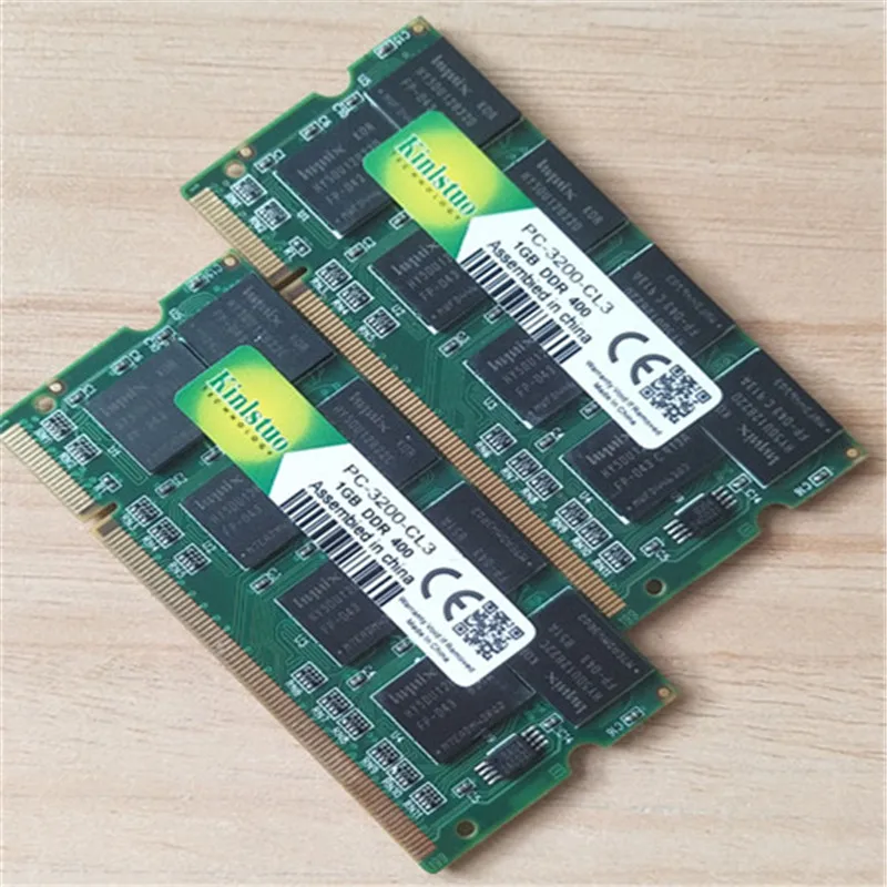 For Notebook Sodimm Memoria Laptop Memory Ram PC3200/PC2700/PC2100 DDR 400/333/266MHz 200PIN ddr1 For 1GB memory