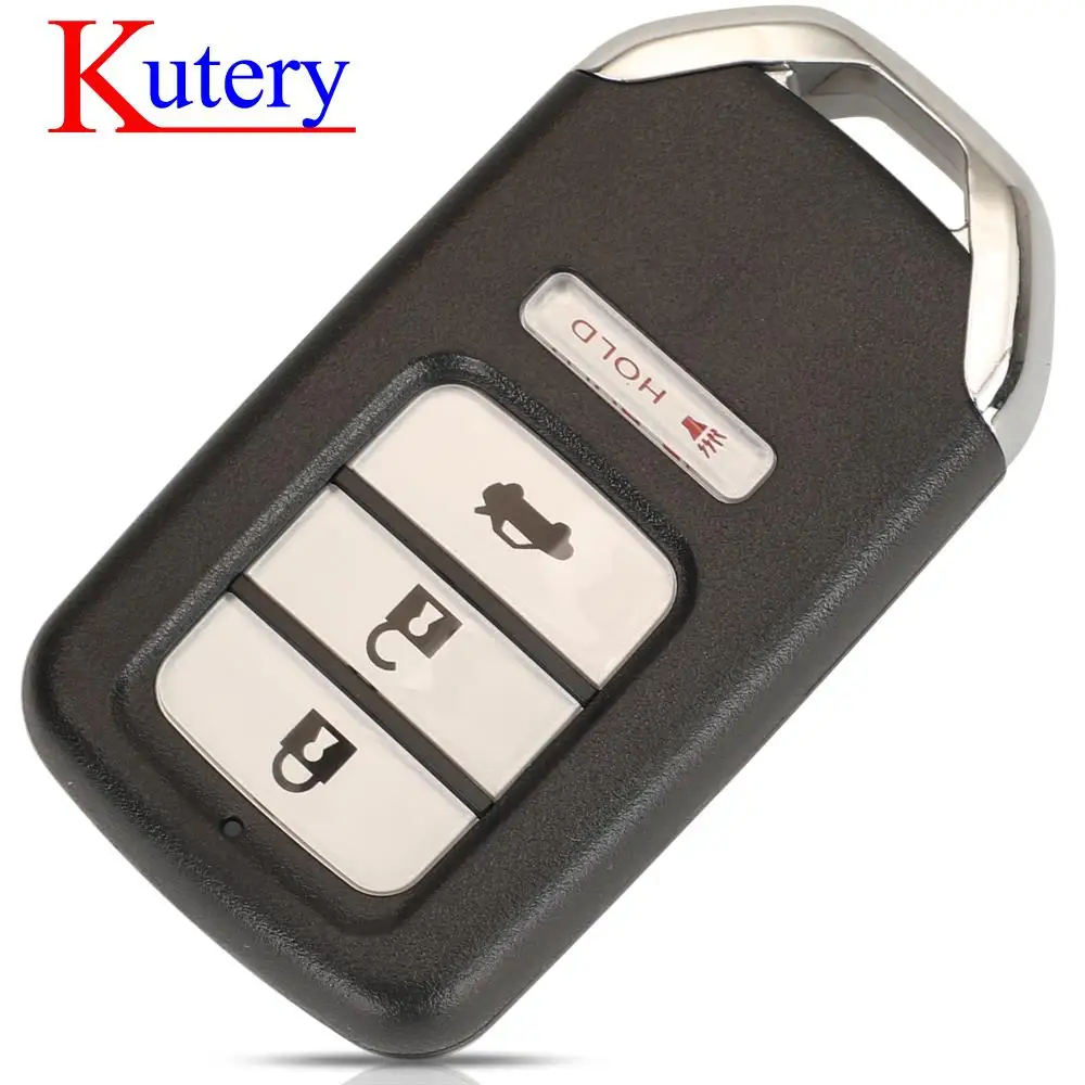 jingyuqin Smart Car Remote 2/3/4/5/6 Buttons Key Shell for Honda Fit Odessey City Jazz XRV Venzel HRV CRV Accord Insert Key Case