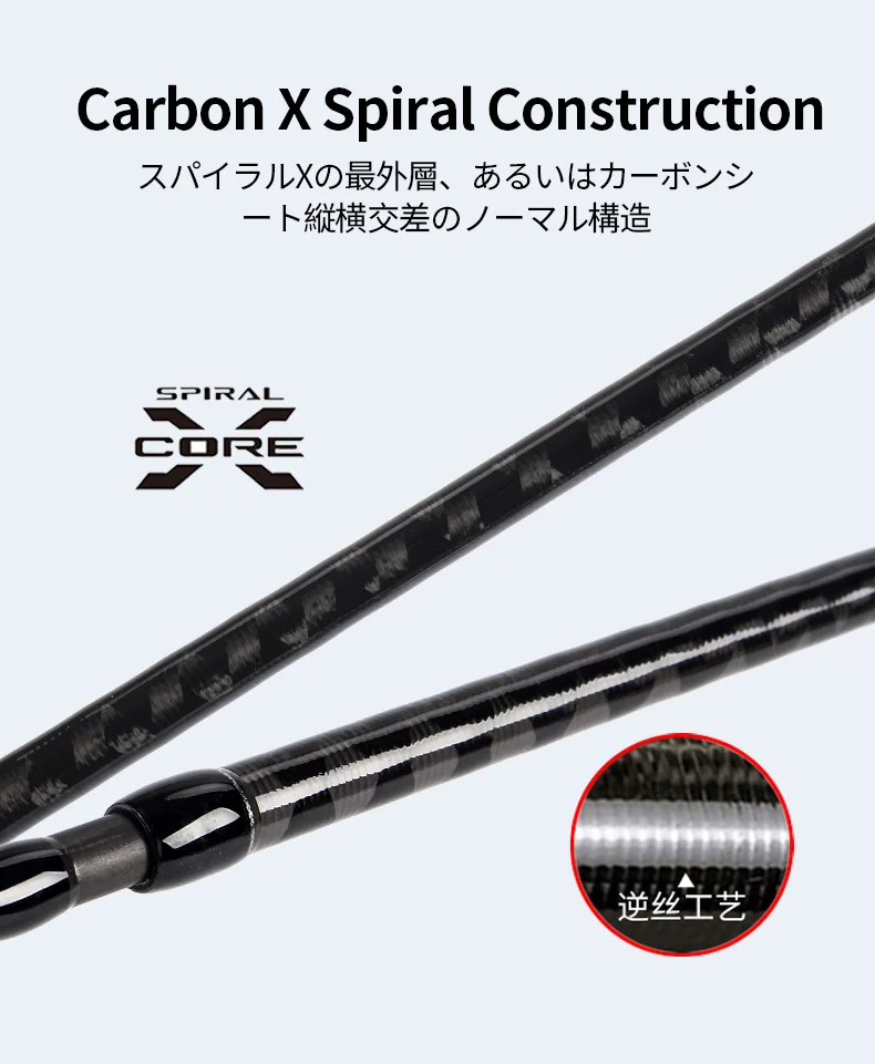 MADMOUSE Kuroshio FUJI Teile Carbon-Faser Spinnrute Popping-Rute mit 2,64m 2,4m PE 3-10 80H/88XH Meeresrute für GT-Angeln – Detail 8