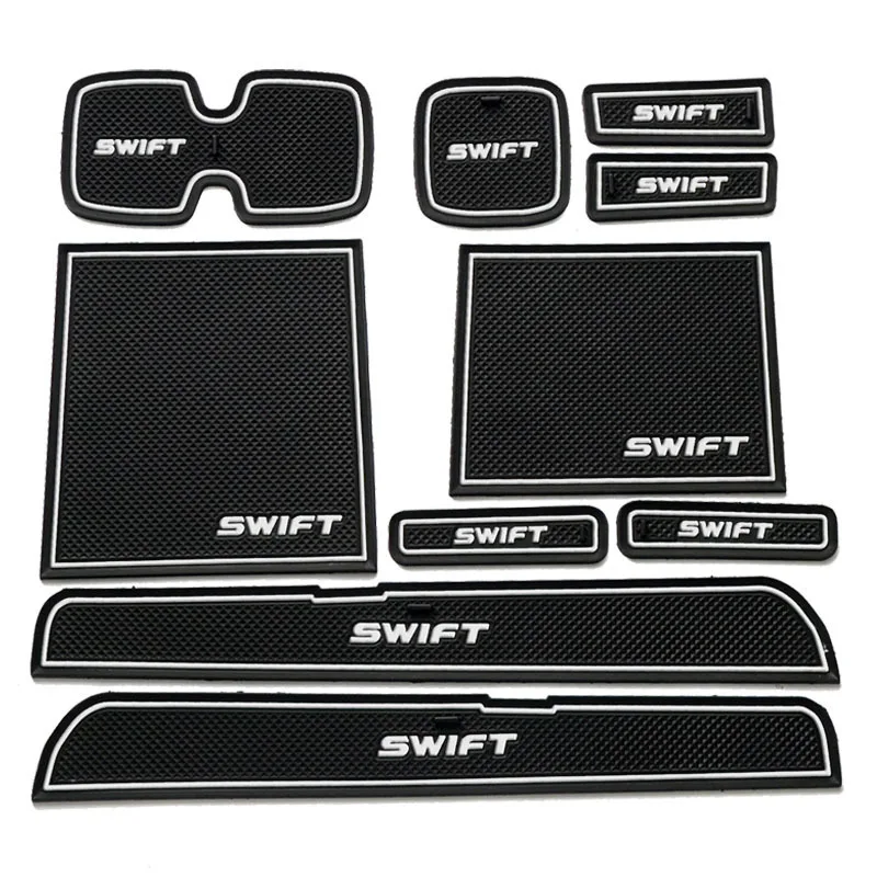 Car Gadget Pad For Suzuki Swift 2004 2005 2006 2007 2008 2009 2010 Maruti Sport Accessories ZD11S ZC31S Accessories Gel Pad Rubb