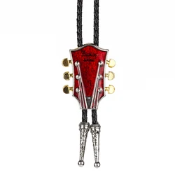 New products Country guitar head bolo tie necktie for men and women American western cowboy bolo tie