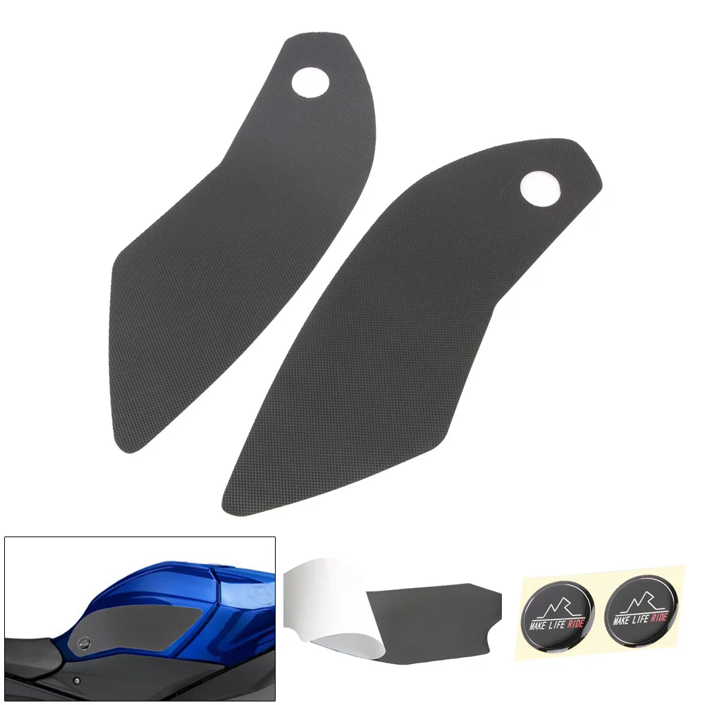 

Tank Pad Anti Slip Motorcycle Sticker For Yamaha YZF-R1 YZFR1 YZF R1 2015-2017 Side Gas Knee Grip Traction Protector Decal