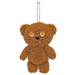 New Cute Tim Bear Brooch Plush Keychain Small Pendant Kids Stuffed Toys For Children Gifts 12CM