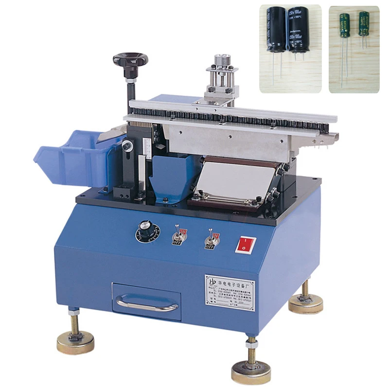 

Bulk capacitor leg cutting machine Triode foot cutting machine Bulk diode LED foot cutting machine HD-901 Capacitor short foot