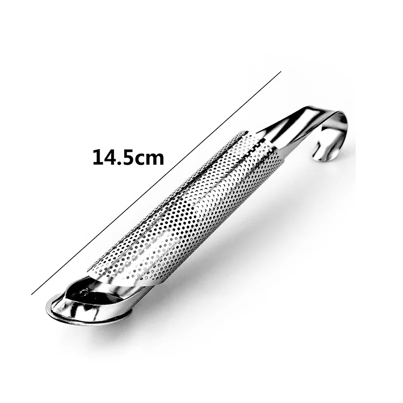 1PC fajka do tytoniu kształt ze stali nierdzewnej sitko do herbaty wielokrotnego użytku luźna zaparzaczka do herbat liściastych filtr do przypraw kubek do zawieszenia kawy Teaware