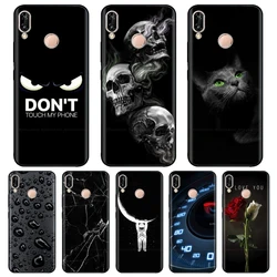 for Huawei P20 Lite Case Silicon Soft TPU Printed Phone Cover Case For Huawei P20lite P 20 Lite Bumper Case Shockproof 5.84 inch