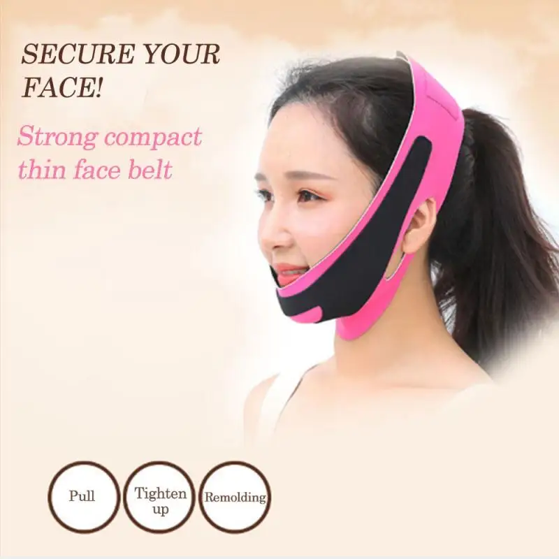 Facial Miracle Slimming Mask Face V-Lift Up เข็มขัดบางคอหน้ากาก Sleeping Face-Lift ลดคู่ chin Bandage Skin Care