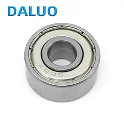 1PCS 608-10ZZ 8X22X10 DALUO Bearing 608-10 ABEC-3 Single Row Deep Groove Ball Bearing Sealed Bearing Metric