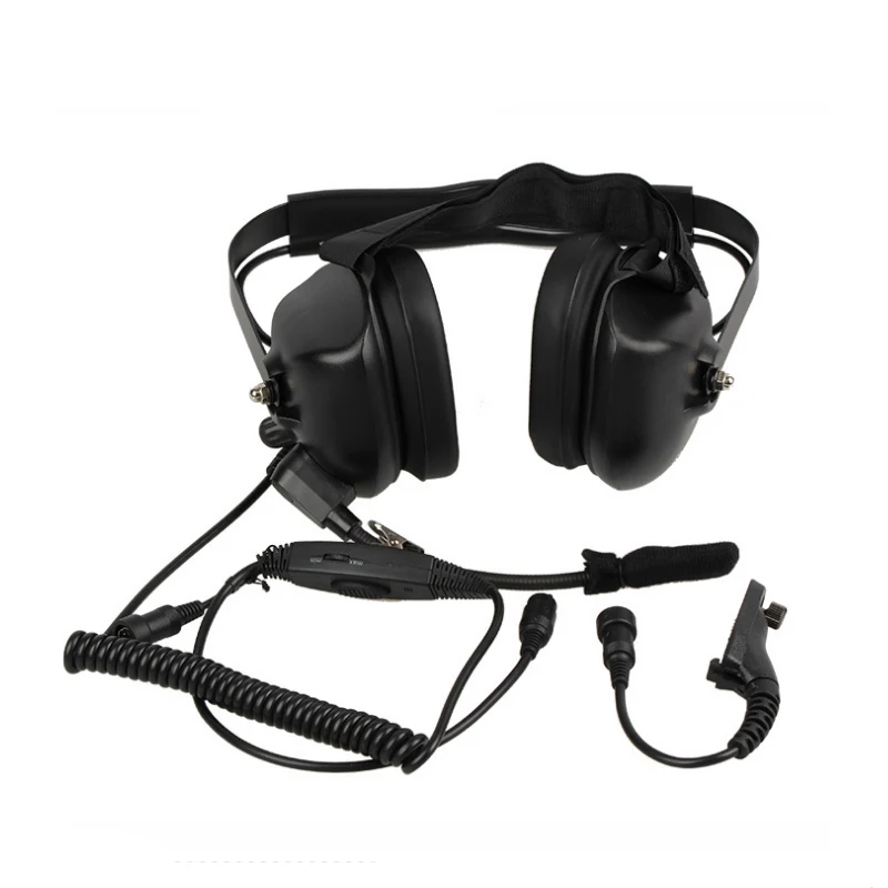 

FOR Motorola Noise Cancelling Headset Walkie Talkie Headphone Compatible with DP3400 DP4801 APX7000 XPR6500 XPR6550 XPR7000
