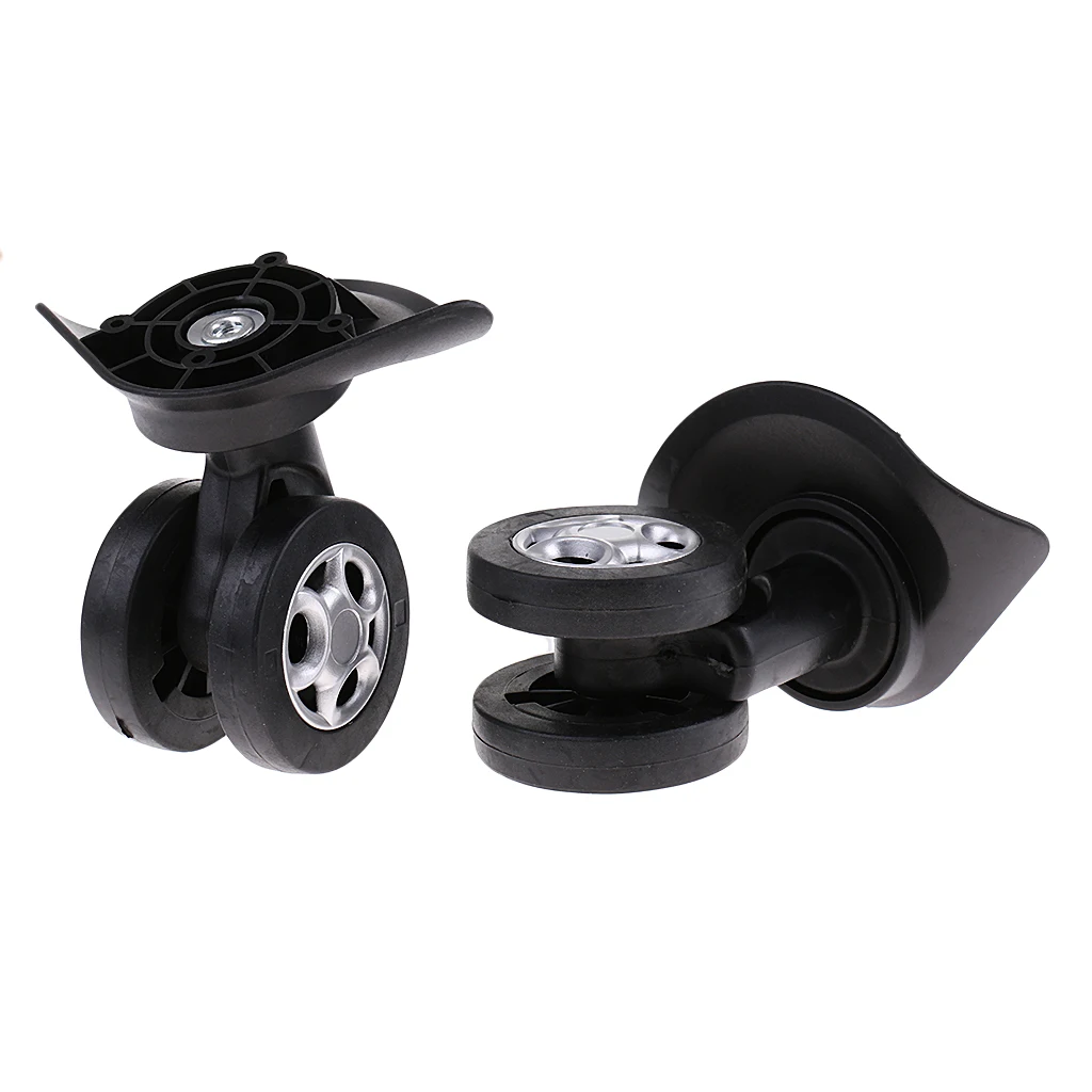 2x Suitcase Luggage Accessories Wheels Trolley Caster Wheel Universal Swivel Travel Luggage Accessories