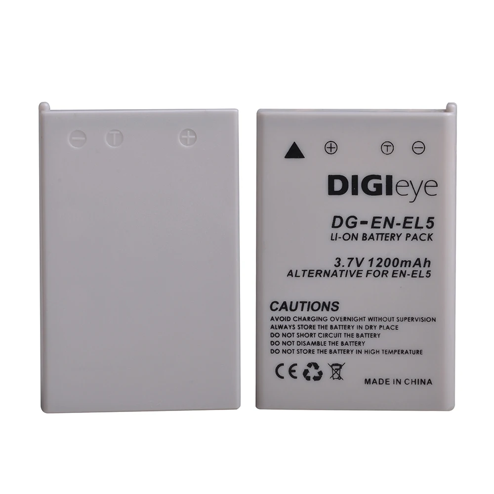 3.7V 1200mAh EN-EL5 ENEL5 بطارية لنيكون Coolpix P3 P4 P90 P80 P100 P500 P510 P520 P530 P5000 P6000 S10 كاميرا رقمية