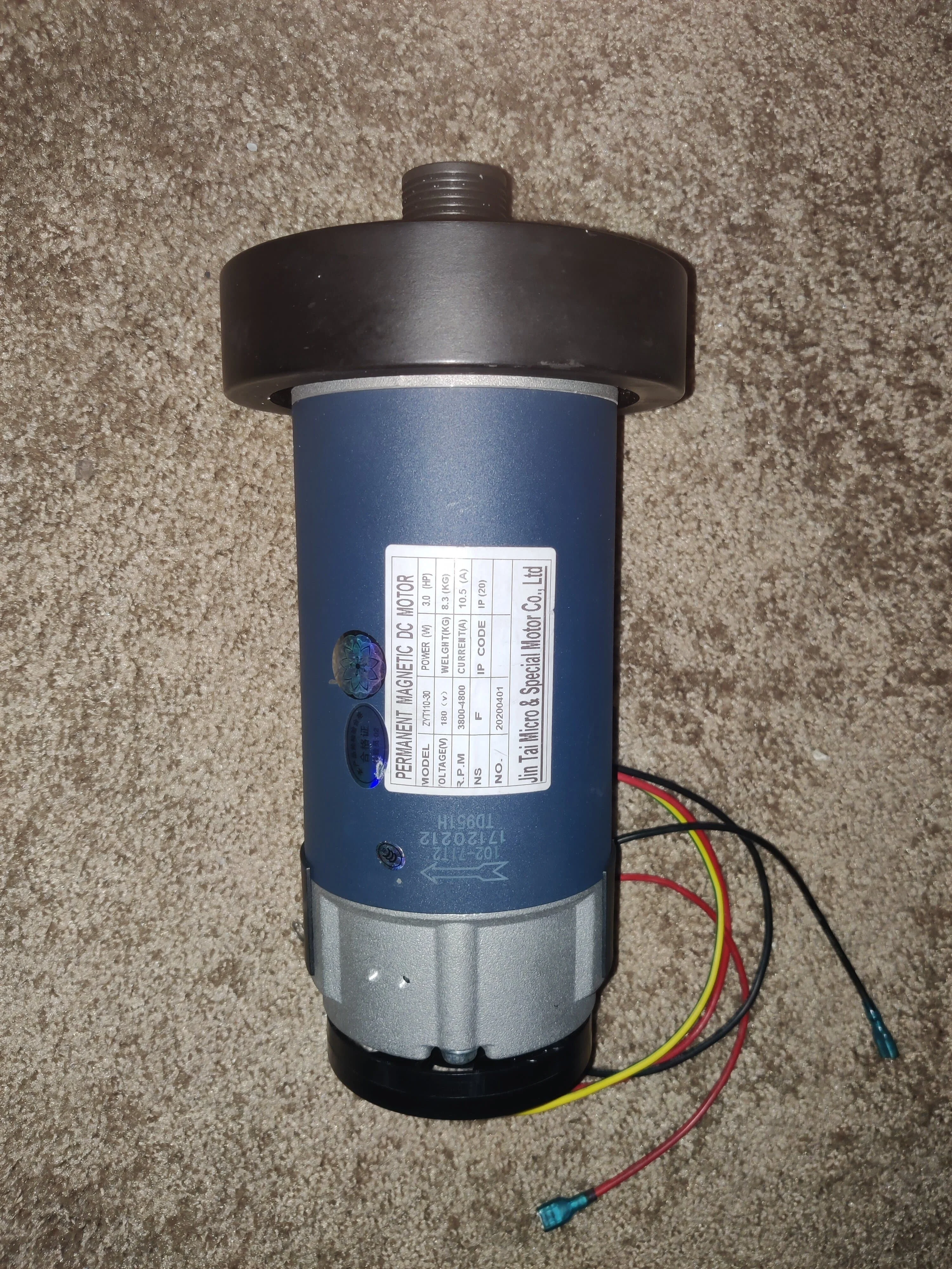 

treadmill dc motor ZTY110-30 3.0hp 180v 10.5A