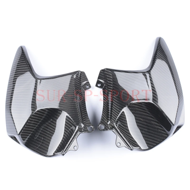 Tank Corner Protector Cover for Kawasaki Ninja H2 SX 2018 2020 Full Carbon Fiber