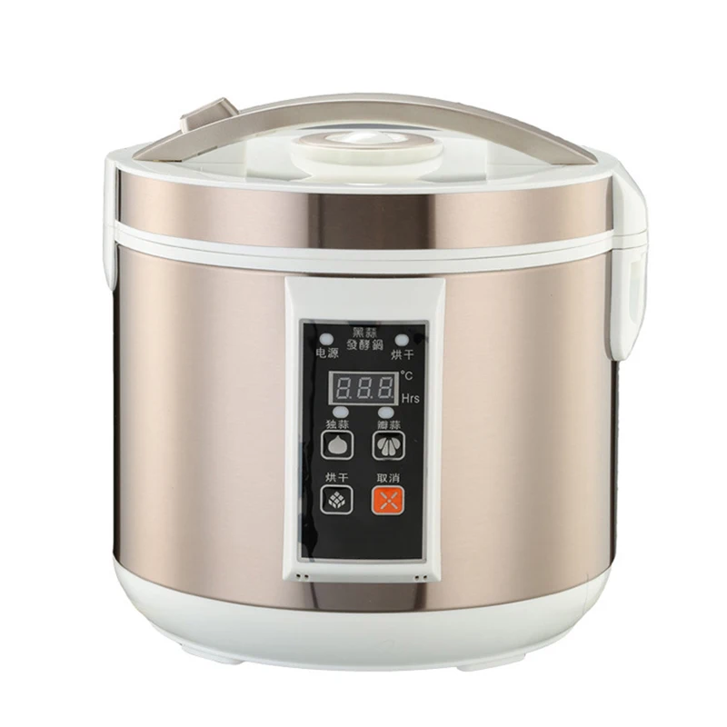 110 فولت/220 فولت 5L التلقائي الأسود الثوم آلة التخمير نبيذ الأرز Natto مخلل الفاكهة الخل انزيم الزبادي آلة التخمير