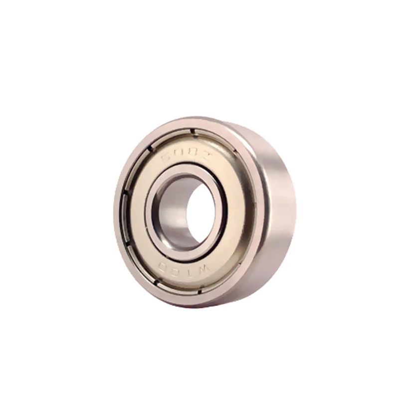 100pcs high quality 608ZZ 608-2RS 8*22*7 mm miniature bearing 608 -2Z 608RS deep groove ball bearing 8x22x7 roller skating wheel