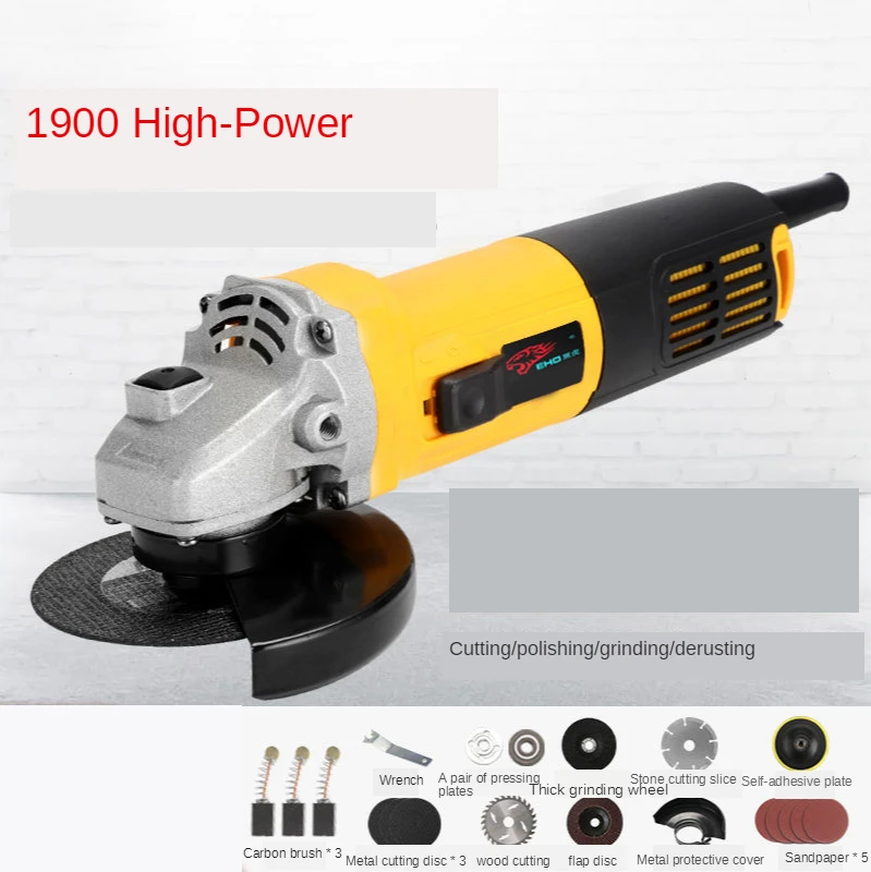 220V  variable speed electric angular grinder, angular electric tool, polishing, cutting, metal