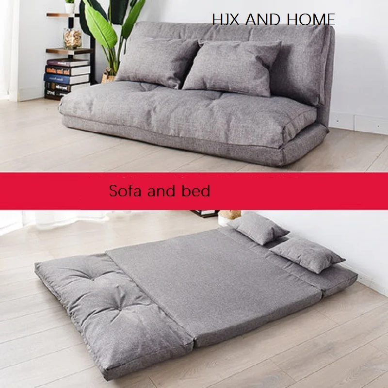 Creative Multifunctional folding  mattress sofa bed Leisure and comfort tatami mats Change form bedroom sofa bed chair