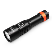 ORCATORCH D530 Scuba Diving 1300-Lumen Flashlight CREE LED Torch 6-Color Options Underwater 150-Meter Waterproof Night Dive