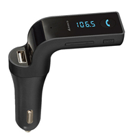 G7 Multifunctional Car Bluetooth Handsfree Transmitter Kit FM Transmitter USB MP3 Music Player USB Car Cigarette Lighter Modern