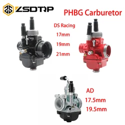 ZSDTRP-Carburador de carreras PHBG 17/19/21, DS 17mm, 19mm, 21mm, AD 17,5mm, 19,5mm, para JOG50, JOG90, BWS100, RG50, DIO50-90