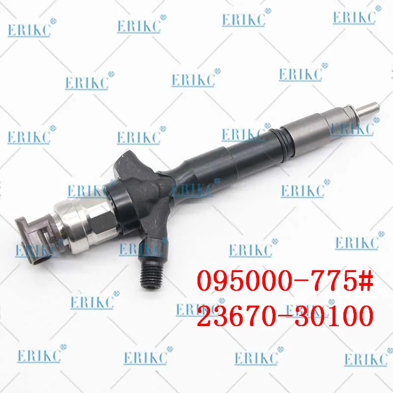 

ERIKC 095000-775# Common Rail Injectors Assembling 095000-7750 Auto Injector 0950007550 for Denso Toyota Hilux 2.5 D 2KD-FTV