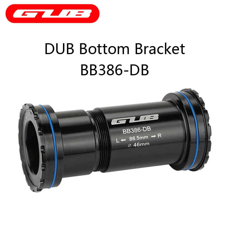 

GUB BB386-DB Bicycle Bottom Brackets Axle for MTB Road Bike Parts for SRAM DUB Crankset Chainset