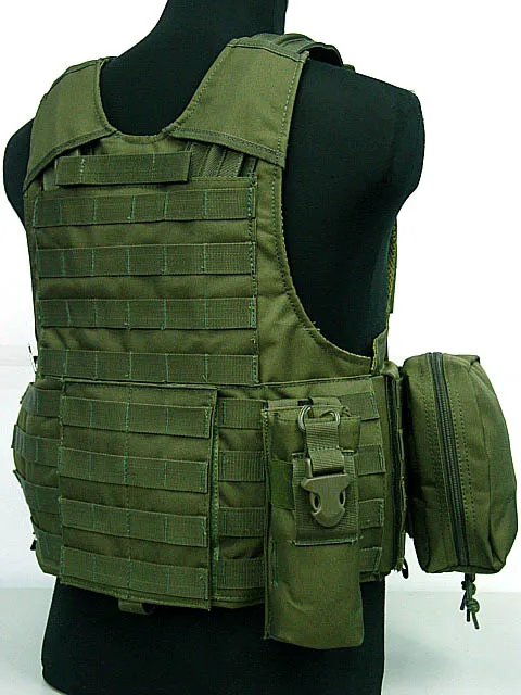 Molle Outdoor Hunting Training Tactical Strike Plate Carrier CIRAS Vest Digital ACU Camo MC Camo Woodland OD BK FG ATFG CB