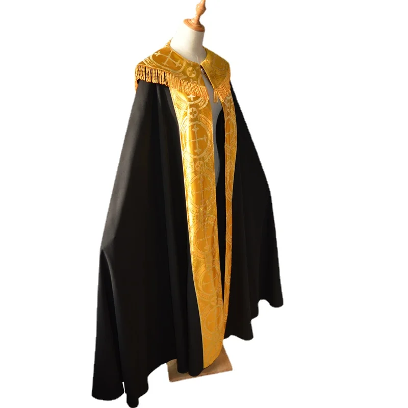 Kasel Weiß Rot Gelb Schwarz Lila Katholischen Kirche Vater Priest Masse Gewänder Chasubles für Priester Klerus Roben