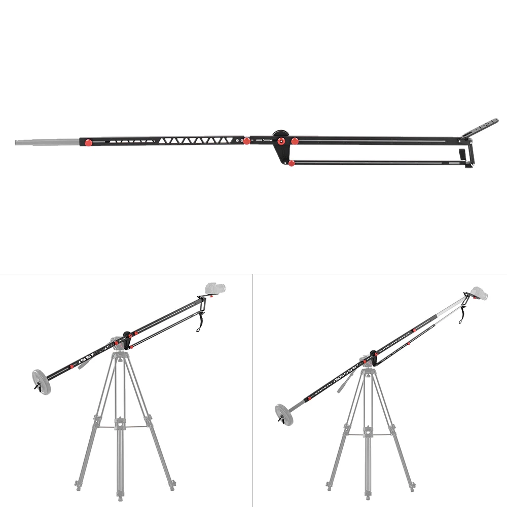 Viltrox YB-3M 3m Professional Extendable Aluminum Alloy Strong Camera Video Crane Jib Arm Stabilizer for Canon Nikon Sony DSLR