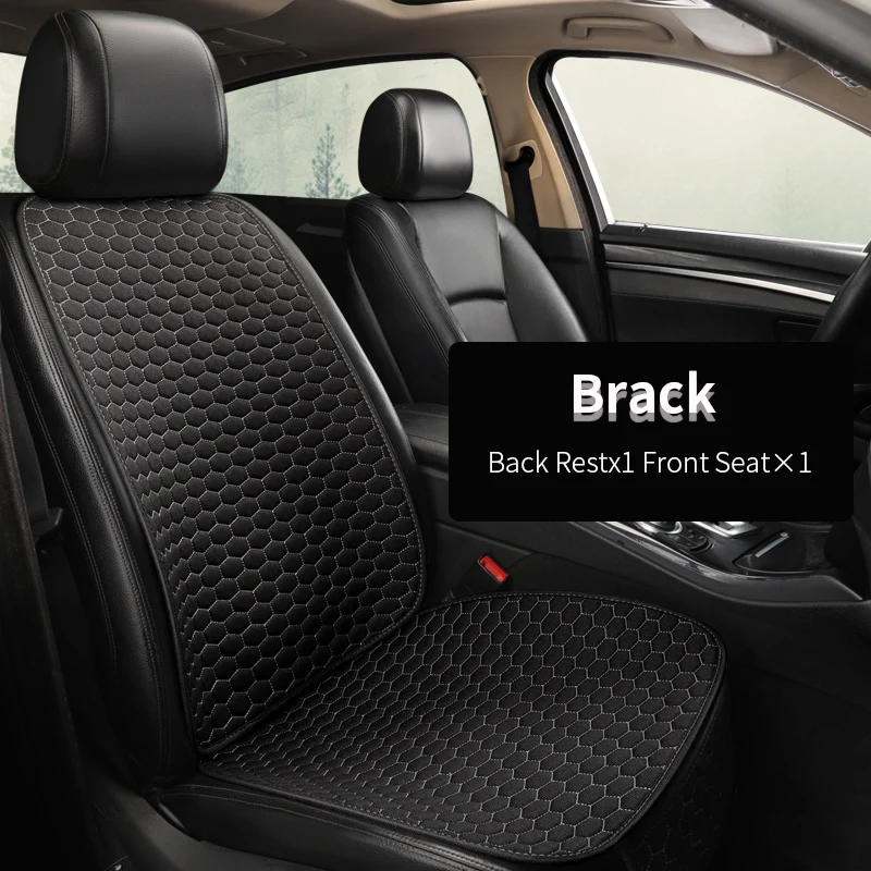 

Flax Auto Seat Cover Protector Automobile Seat Cushion Protector Pad Washable Auto Seat Cover Set Breathable Seat Pad Auto Parts